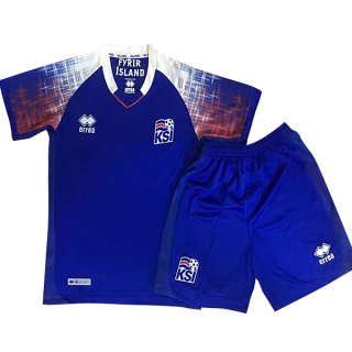 Nuevo Camisetas Ninos Islandia 1ª Liga 2018 Baratas