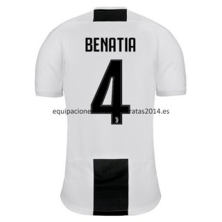Nuevo Camisetas Juventus 1ª Liga 18/19 Benatia Baratas