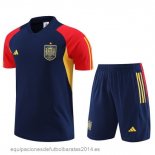 Nuevo Entrenamiento Conjunto Completo Niños Espana 2023 Azul Amarillo Rojo Baratas Nuevo Entrenamiento Conjunto Completo Niños Espana 2023 Azul Amarillo Rojo Baratas