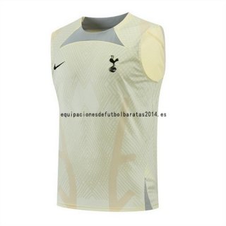Nuevo Entrenamiento Sin Mangas Tottenham Hotspur 22/23 Amarillo Baratas