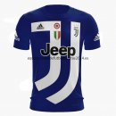 Nuevo Camisetas Entrenamiento Juventus 18/19 Azul Baratas