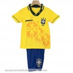 Nuevo 1ª Conjunto De Niños Brasil Retro 1994 Amarillo Baratas Nuevo 1ª Conjunto De Niños Brasil Retro 1994 Amarillo Baratas