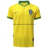 Nuevo 1ª Camiseta Brasil Retro 1978 Amarillo Baratas