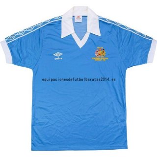 Nuevo Camiseta 1ª Liga Manchester City Retro 1981 Baratas
