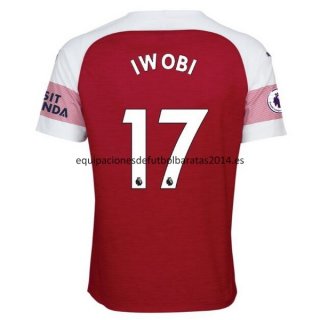 Nuevo Camisetas Arsenal 1ª Liga 18/19 Iwobi Baratas
