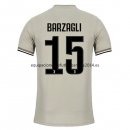 Nuevo Camisetas Juventus 2ª Liga 18/19 Barzagli Baratas