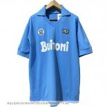Nuevo 1ª Camiseta Napoli Retro 1986 1987 Azul Baratas Nuevo 1ª Camiseta Napoli Retro 1986 1987 Azul Baratas