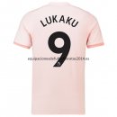 Nuevo Camisetas Manchester United 2ª Liga 18/19 Lukaku Baratas
