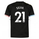 Nuevo Camisetas Manchester City 2ª Liga 19/20 Silva Baratas