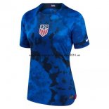 Nuevo 2ª Camiseta Mujer Estados Unidos 2022 Azul Baratas