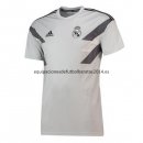 Nuevo Camisetas Real Madrid Entrenamiento 18/19 Gris Baratas