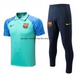 Nuevo Conjunto Completo Polo Barcelona 22/23 Verde Baratas