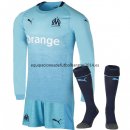 Nuevo Camisetas Manga Larga (Pantalones+Calcetines) Marseille 3ª Liga 18/19 Baratas