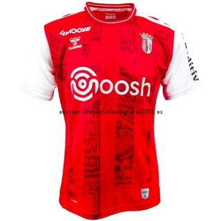 Nuevo Tailandia 1ª Camiseta Braga 2022 2023 Rojo Baratas