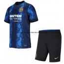 Nuevo Camisetas Inter Milán 1ª Liga Niños 21/22 Baratas