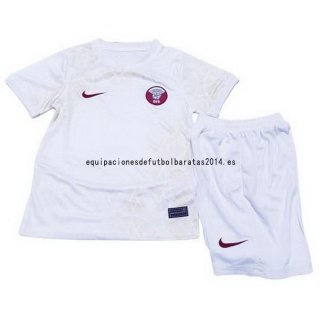Nuevo 2ª Conjunto De Niños Katar 2022 Blanco Baratas