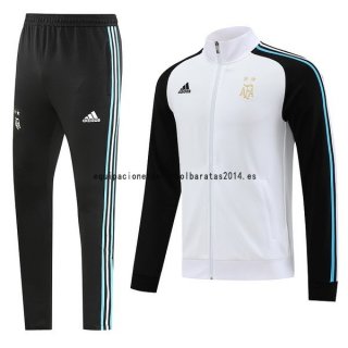 Nuevo Conjunto Completo Ropa Deportiva Con Cremallera Larga Argentina 2022 Negro Blanco Baratas
