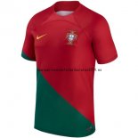 Nuevo 1ª Camiseta Portugal 2022 Rojo Baratas