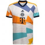 Nuevo Tailandia Especial Camiseta Bayern Múnich 2022 2023 Amarillo Verde Baratas