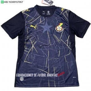Nuevo Tailandia Especial Camiseta Ghana 2026 Negro Gris Baratas