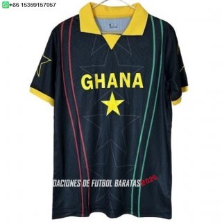 Nuevo Tailandia Especial Camiseta Ghana 2026 Negro I Amarillo Baratas