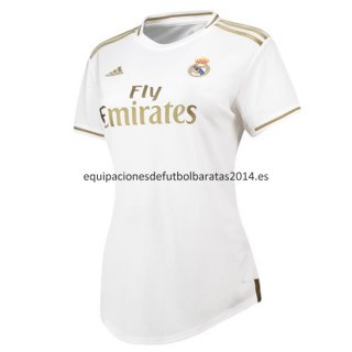 Nuevo Camisetas Mujer Real Madrid 1ª Liga 19/20 Baratas