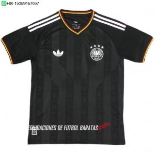 Nuevo Tailandia Especial Camiseta Alemania 2026 Negro Blanco Baratas