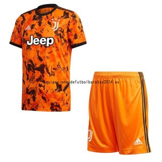 Nuevo Camisetas Juventus 3ª Liga Niños 20/21 Baratas