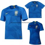 Nuevo Camisetas (Mujer+Ninos) Brasil 2ª Liga 2018 Baratas