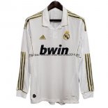 Nuevo Camiseta 1ª Liga Manga Larga Real Madrid Retro 2011/2012 Baratas