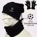 Conjunto De Bufanda Champions Negro Conjunto De Bufanda Champions Negro