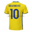 Nuevo Camisetas Suecia 1ª Equipación 2018 Ibrahimovic Baratas