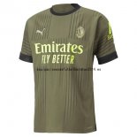 Nuevo Tailandia 3ª Jugadores Camiseta AC Milan 2022 2023 Verde Baratas