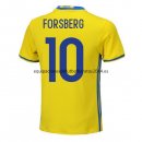Nuevo Camisetas Suecia 1ª Equipación 2018 Forsberg Baratas