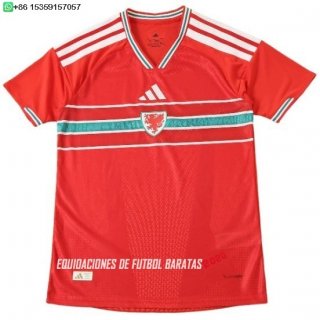Nuevo 1ª Jugadores Camiseta Gales 2026 Baratas