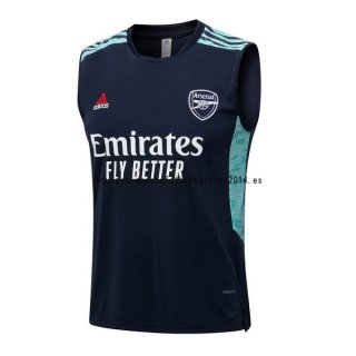 Nuevo Entrenamiento Sin Mangas Arsenal 2022 2023 Azul Verde Baratas