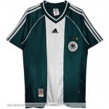 Nuevo 2ª Camiseta Alemania Retro 1998 Verde Baratas Nuevo 2ª Camiseta Alemania Retro 1998 Verde Baratas