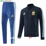 Nuevo Conjunto Completo Ropa Deportiva Con Cremallera Larga Argentina 2026 Gris Azul Baratas