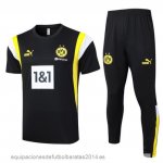 Nuevo Entrenamiento Conjunto Completo Borussia Dortmund 23/24 Negro Amarillo Blanco Baratas Nuevo Entrenamiento Conjunto Completo Borussia Dortmund 23/24 Negro Amarillo Blanco Baratas