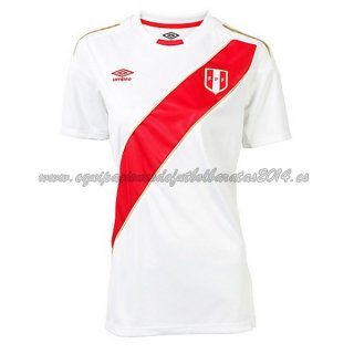 Nuevo Camisetas Mujer Perú 1ª Liga 2018 Baratas