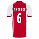 Nuevo Camisetas Ajax 1ª Liga 19/20 Van De Beek Baratas