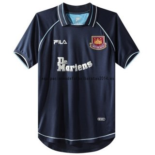 Nuevo 3ª Camiseta West Ham United Retro 1999 2001 Negro Baratas