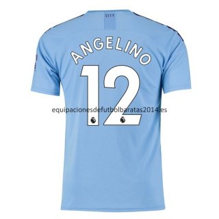 Nuevo Camisetas Manchester City 1ª Liga 19/20 Angelino Baratas