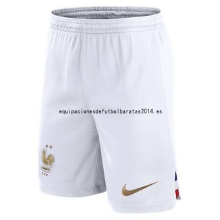 Nuevo 1ª Pantalones Francia 2022 Blanco Baratas