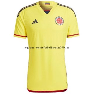 Nuevo 1ª Jugadores Camiseta Colombia 2022 Amarillo Baratas