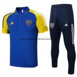 Nuevo Conjunto Completo Polo Boca Juniors 21/22 Amarillo Azul Baratas