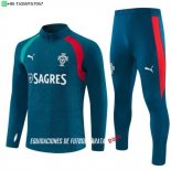 Nuevo Conjunto Completo Sudadera Entrenamiento Portugal 2026 Verde Rojo Baratas Nuevo Conjunto Completo Sudadera Entrenamiento Portugal 2026 Verde Rojo Baratas