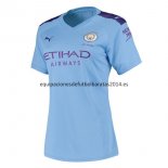 Nuevo Camisetas Mujer Manchester City 1ª Liga 19/20 Baratas