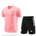 Nuevo Entrenamiento Conjunto Completo Niños Argelia 2023 Rosa Negro Baratas Nuevo Entrenamiento Conjunto Completo Niños Argelia 2023 Rosa Negro Baratas