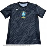 Nuevo Tailandia Portero Camiseta Brasil 2024 Negro Baratas Nuevo Tailandia Portero Camiseta Brasil 2024 Negro Baratas